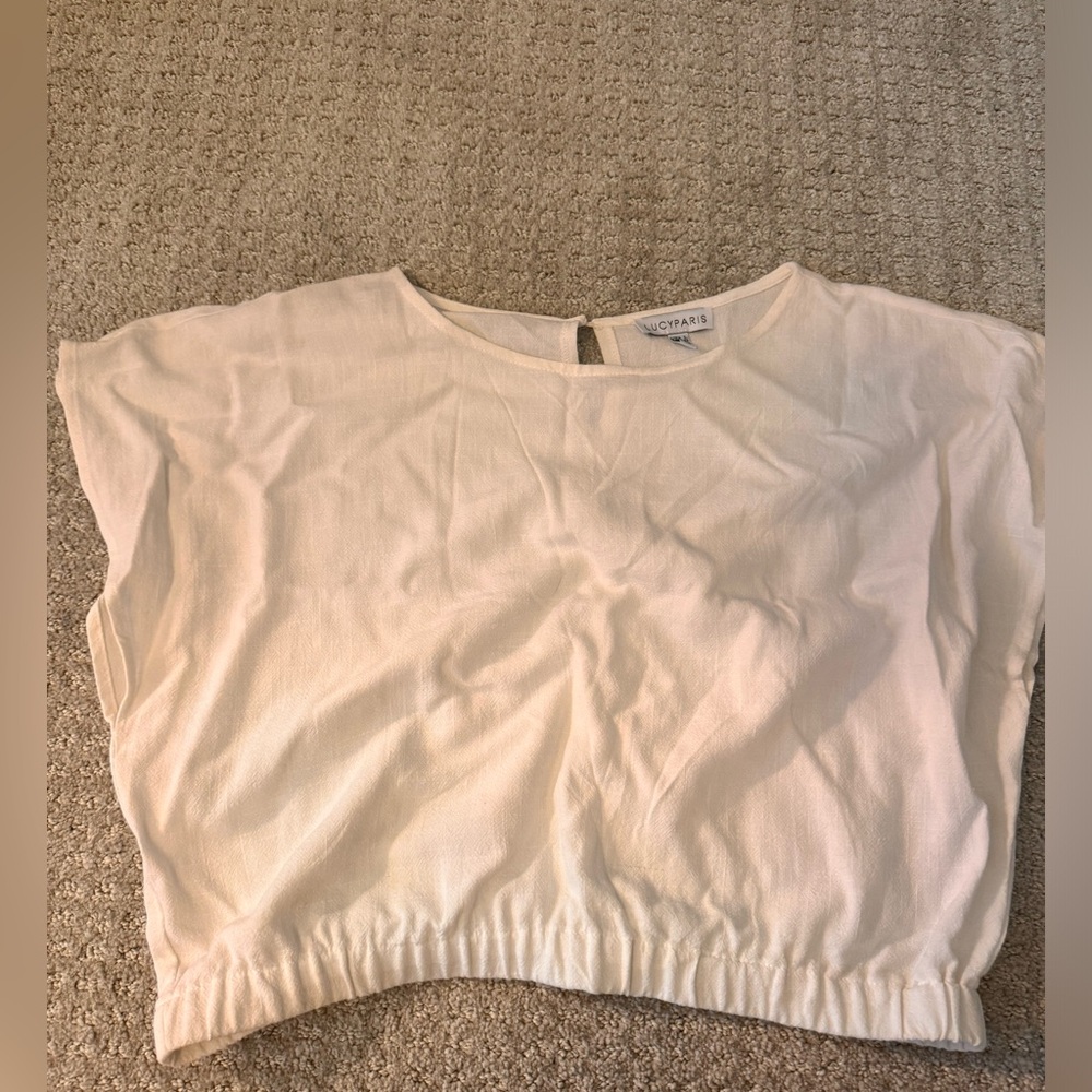 Lucy Paris Women’s Linen Tee